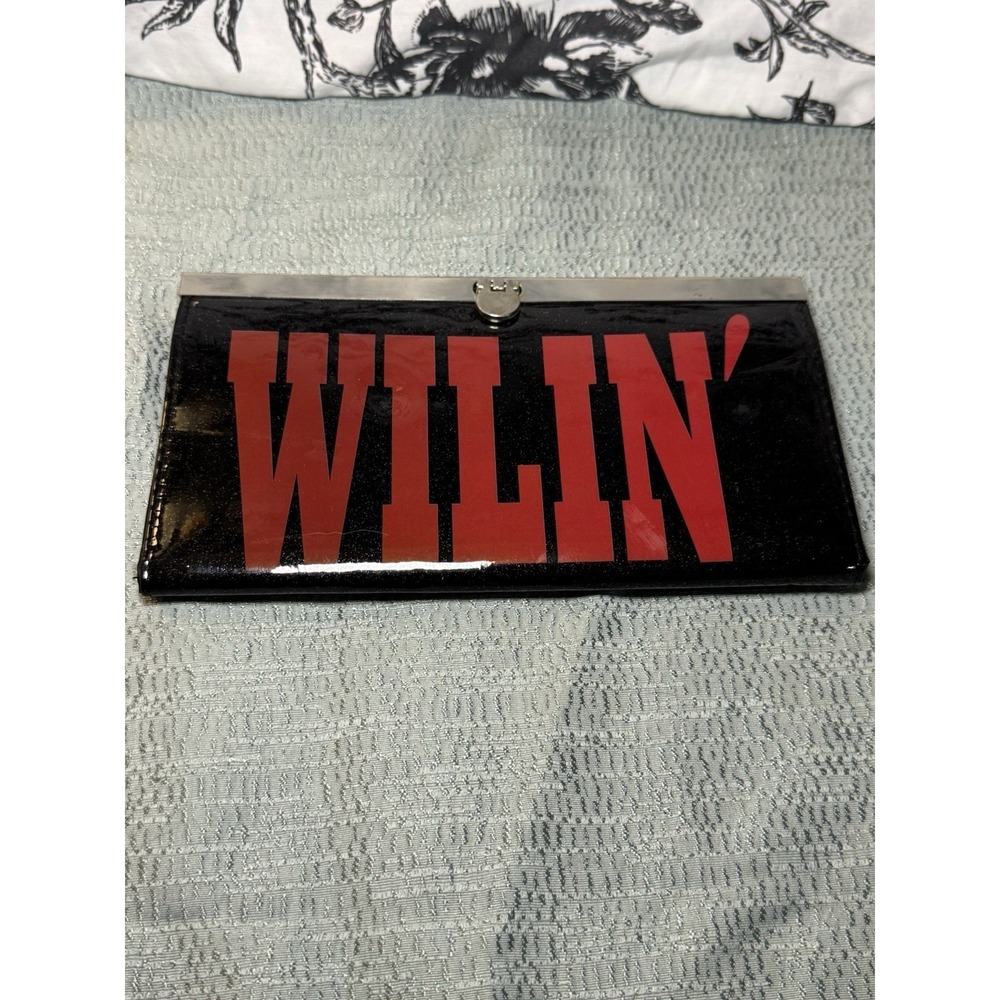 Red Black Silver Wilin Wallet